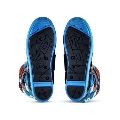 BOTTES SIDI CROSSFIRE 3 SRS BLEU PETROLE/BRONZE 