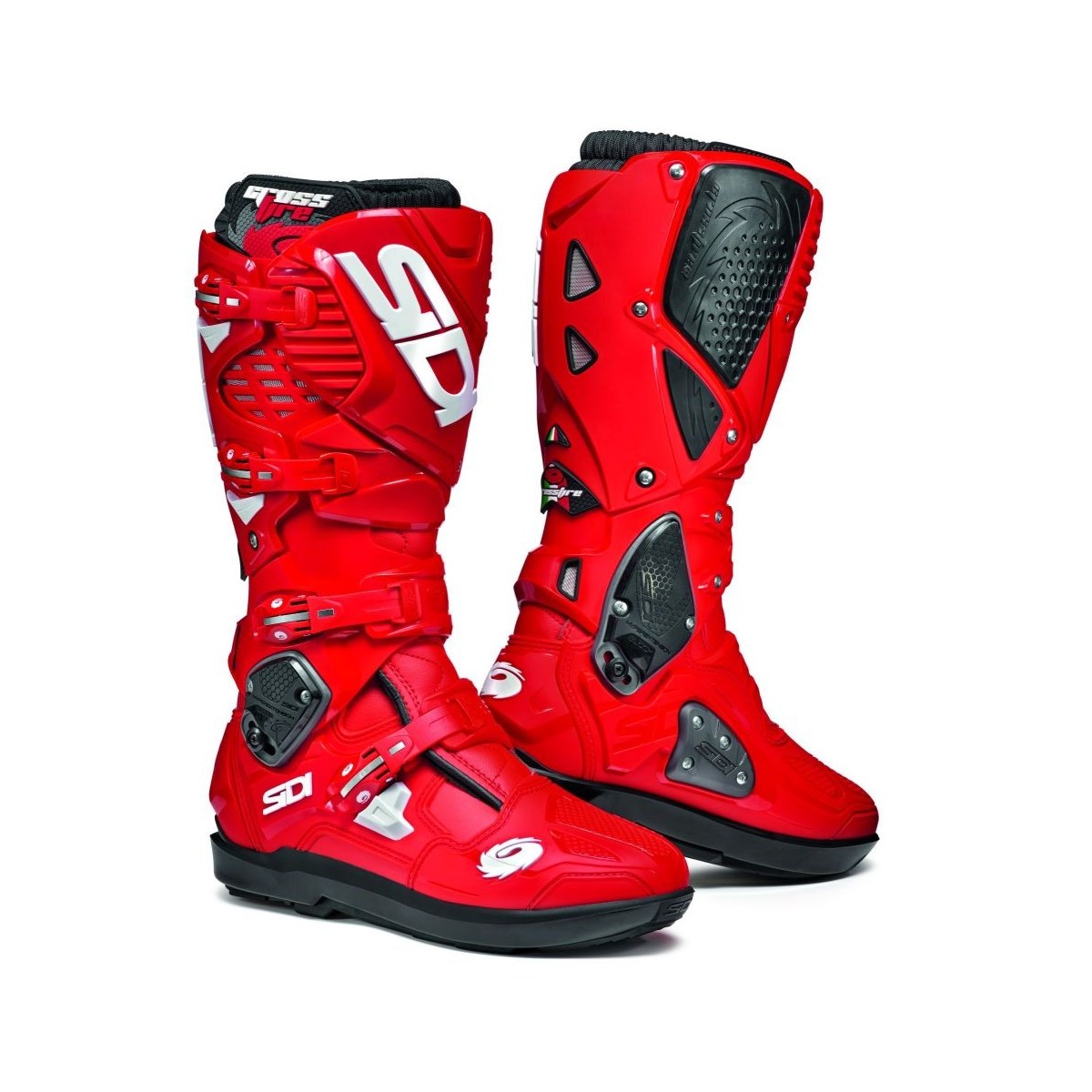BOTTES SIDI CROSSFIRE 3 SRS ROUGE/ROUGE 