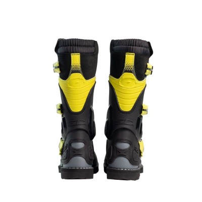 BOTTES SIDI FLAME JUNIOR NOIR/LIME 