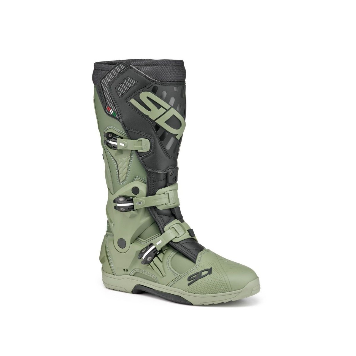 BOTTES SIDI CROSSAIR ARMY/NOIR 