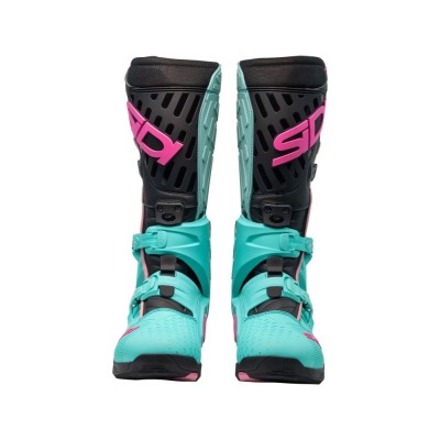 BOTTES SIDI CROSSAIR MINT/NOIR/ROSE 