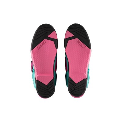 BOTTES SIDI CROSSAIR MINT/NOIR/ROSE 