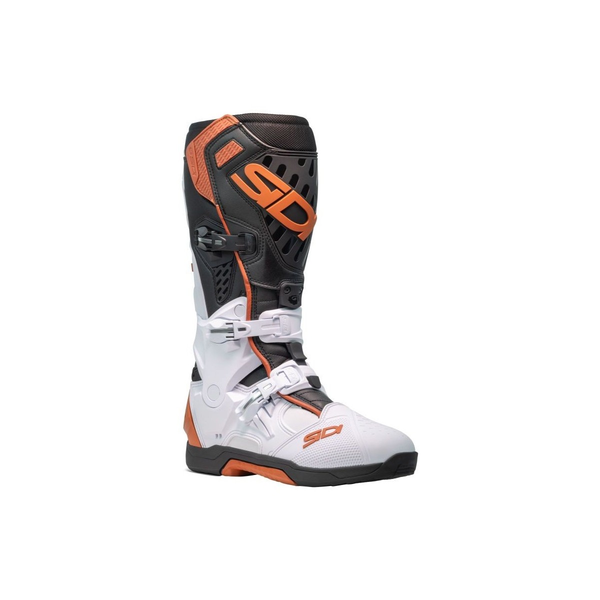 BOTTES SIDI CROSSAIR BLANC/NOIR/BRONZE 