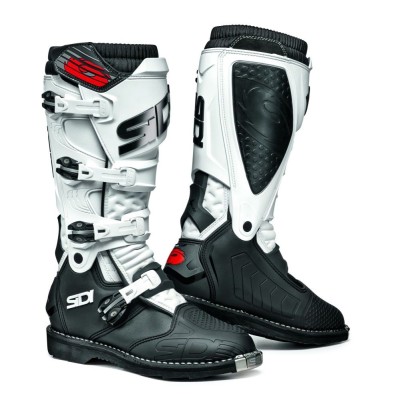 BOTTES SIDI X POWER NOIR BLANC 