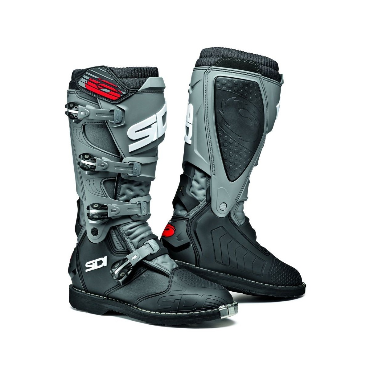 BOTTES SIDI X POWER NOIR GRIS 