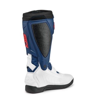 BOTTES SIDI X POWER SC BLANC/NAVY/ROUGE 