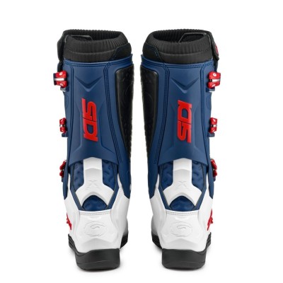BOTTES SIDI X POWER SC BLANC/NAVY/ROUGE 