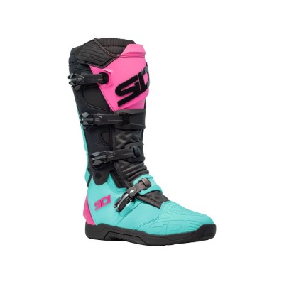 BOTTES SIDI X POWER SC MINT/NOIR/ROSE 