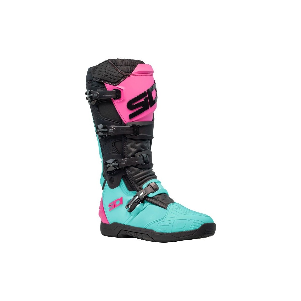 BOTTES SIDI X POWER SC MINT/NOIR/ROSE 