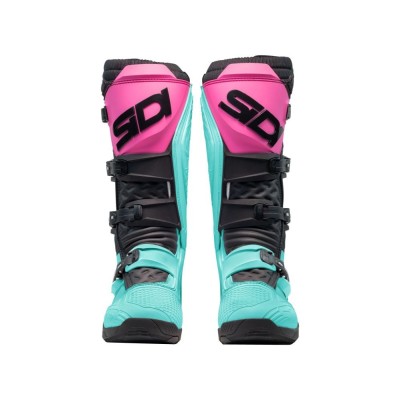 BOTTES SIDI X POWER SC MINT/NOIR/ROSE 