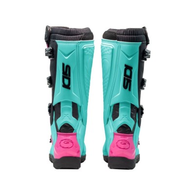 BOTTES SIDI X POWER SC MINT/NOIR/ROSE 