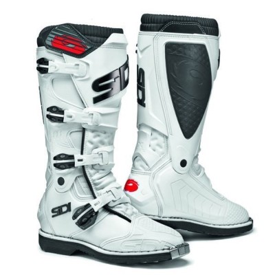 BOTTES SIDI X POWER LEI BLANC BLANC 