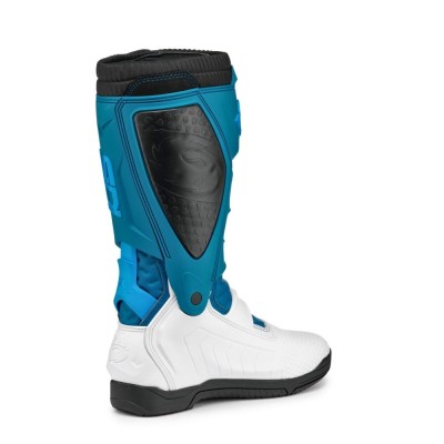 BOTTES SIDI X POWER SC LEI BLANC/PETROLE/BLEU CLAIR 