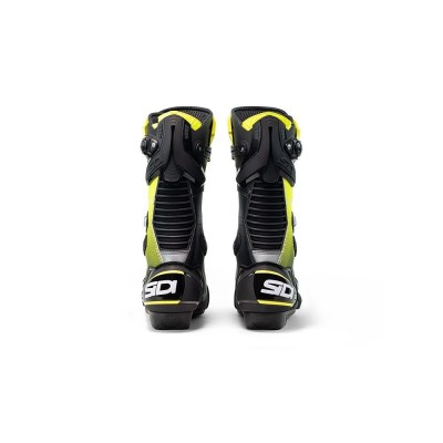 BOTTES SIDI MAG-1 NOIR/JAUNE 