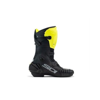 BOTTES SIDI MAG-1 NOIR/JAUNE 