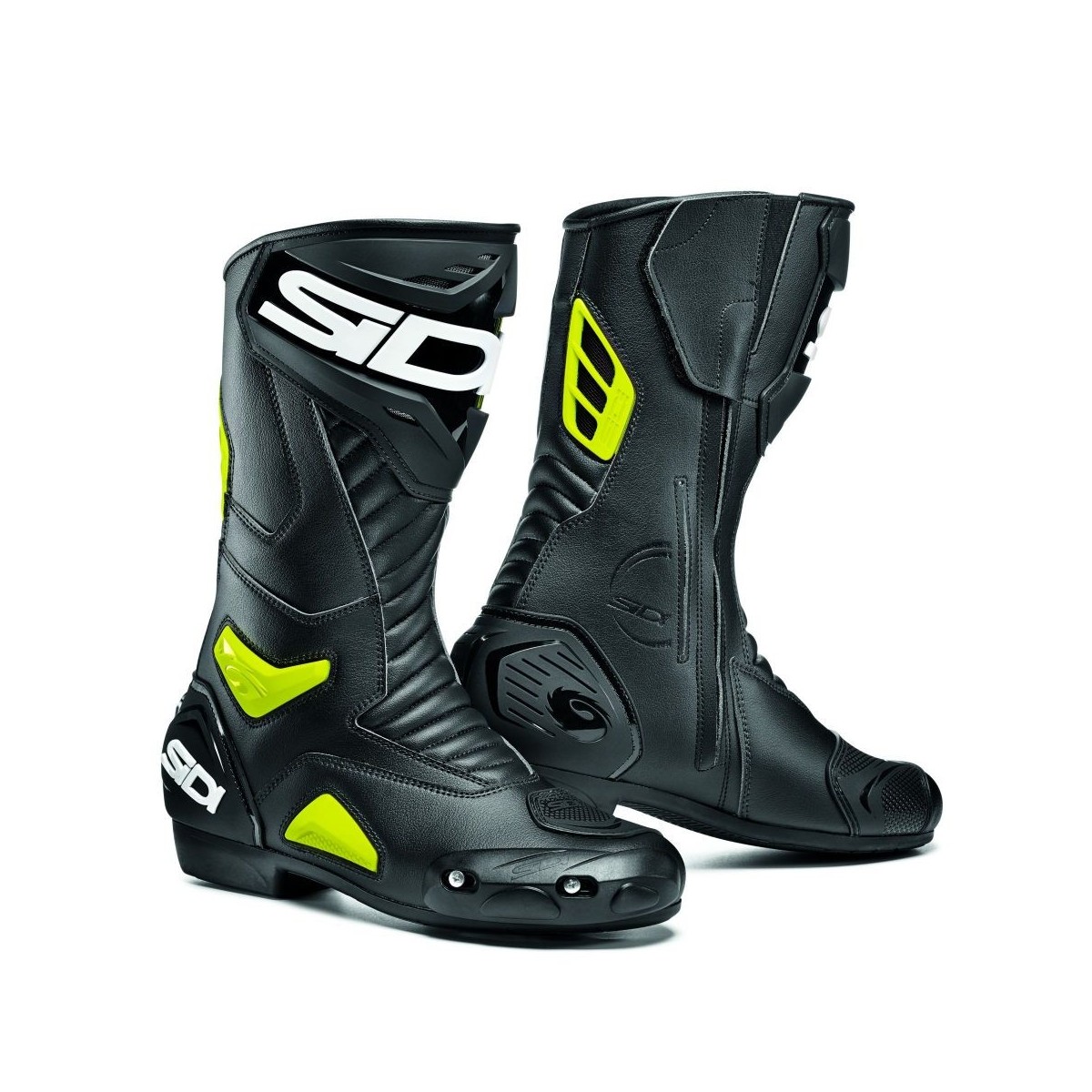 BOTTES SIDI PERFORMER NOIR/JAUNE 