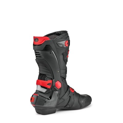 BOTTES SIDI REX AIR NOIR/ROUGE 