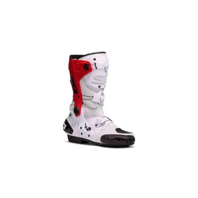 BOTTES SIDI REX AIR BLANC/ROUGE 