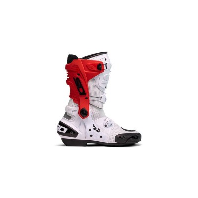 BOTTES SIDI REX AIR BLANC/ROUGE 
