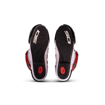 BOTTES SIDI REX AIR BLANC/ROUGE 