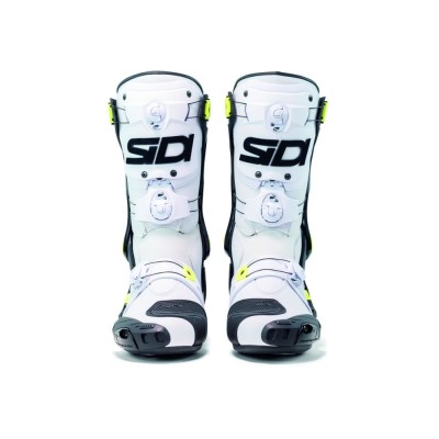 BOTTES SIDI REX BLANC/NOIR/JAUNE 