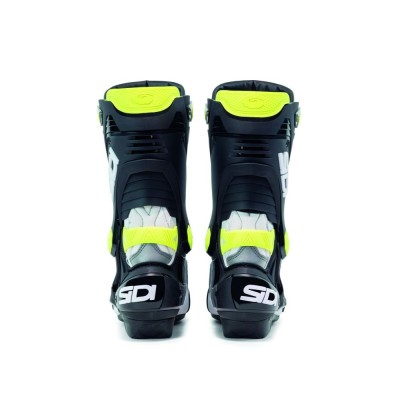 BOTTES SIDI REX BLANC/NOIR/JAUNE 