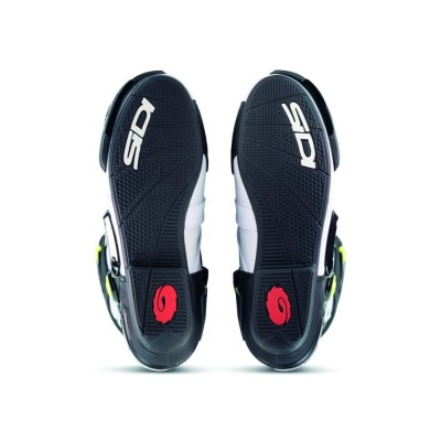 BOTTES SIDI REX BLANC/NOIR/JAUNE 