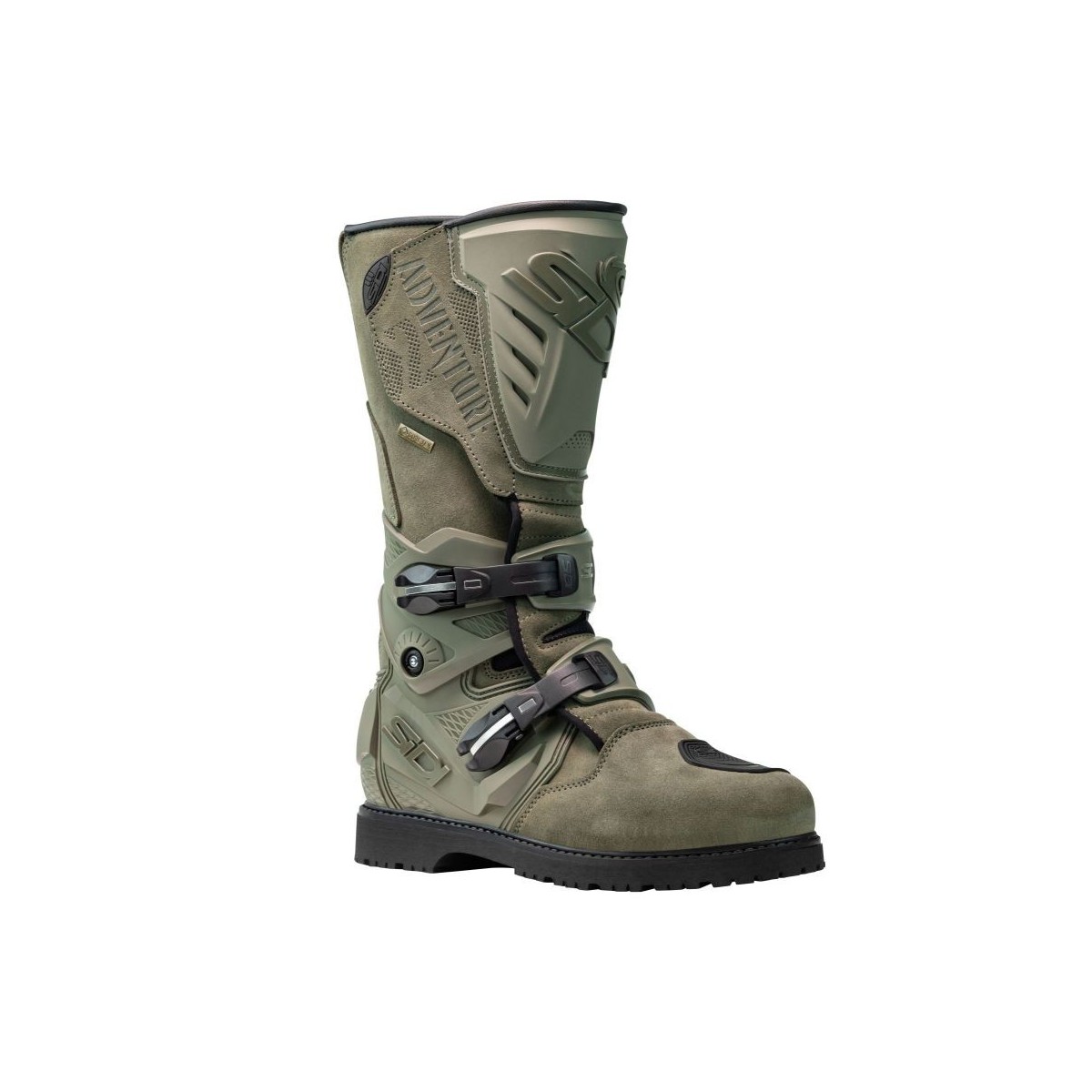 BOTTES SIDI ADVENTURE 2 GORE-TEX VERT MILITAIRE 