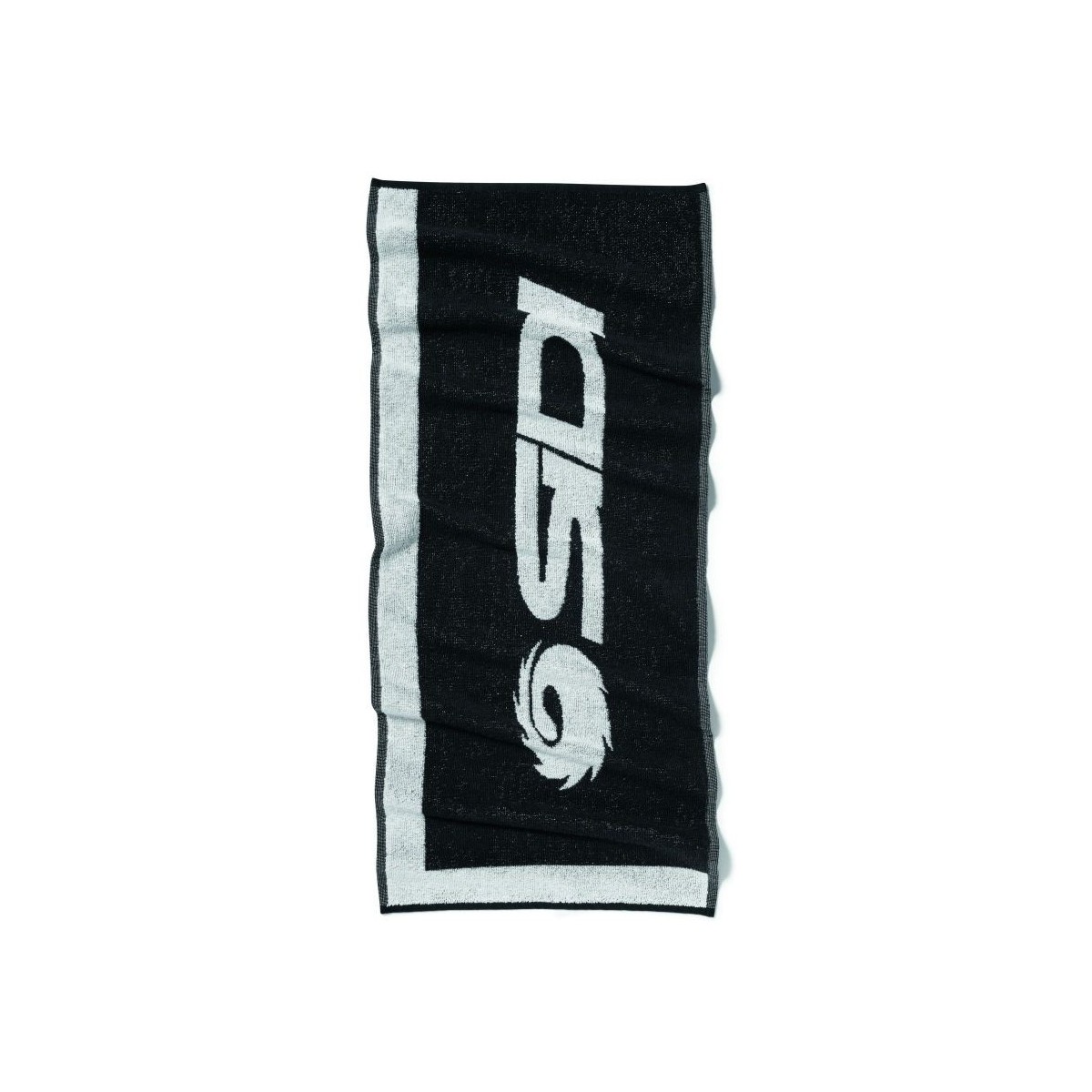338-SERVIETTE NOIR/BLANCHE (40X100CM) 