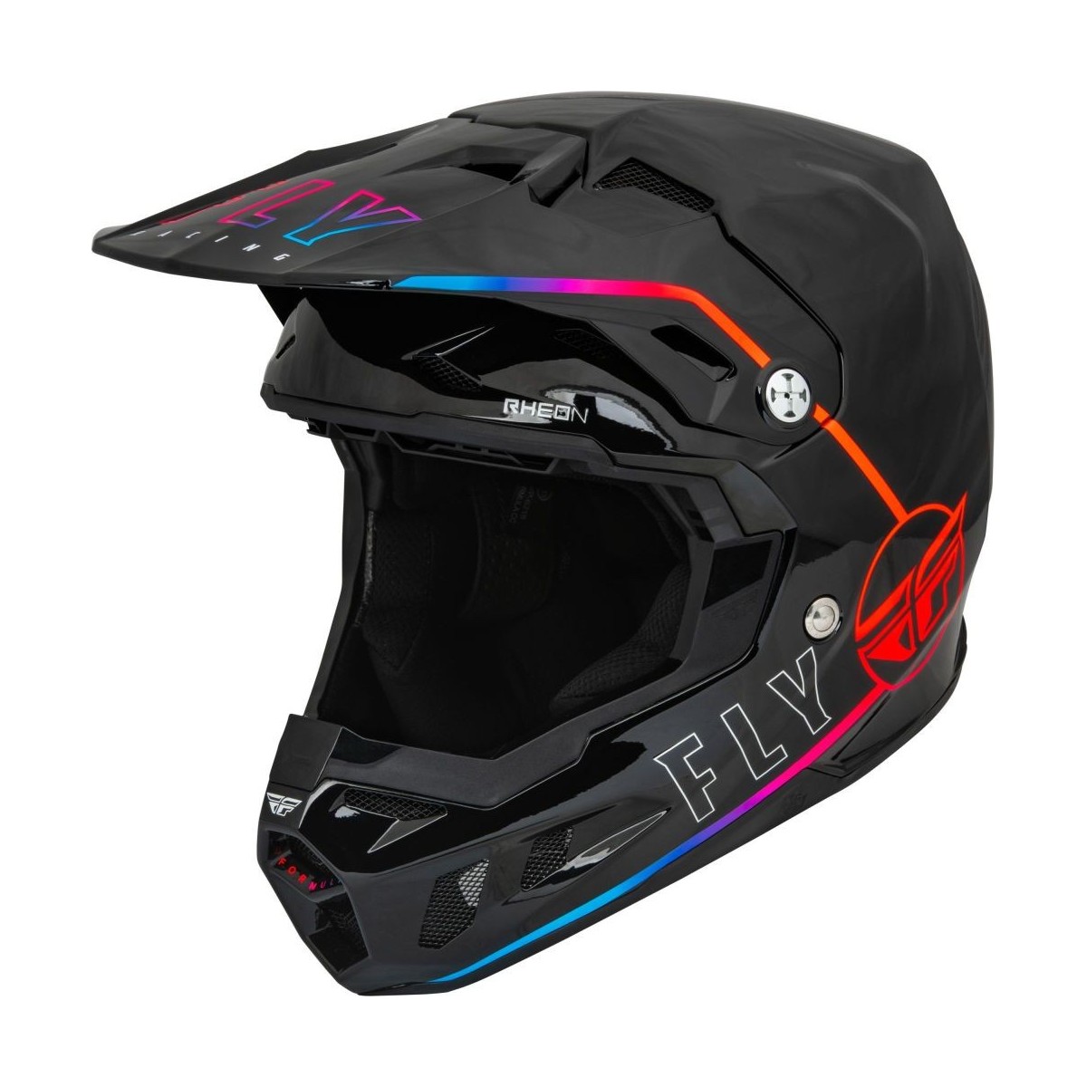 CASQUE FLY FORMULA CC CENTRUM S.E. AVENGE NOIR/SUNSET 