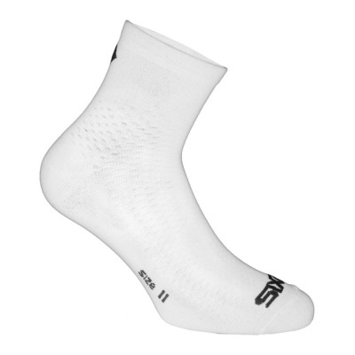CHAUSSETTES SIXS LOW S, WHITE 