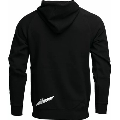 Sweat-shirt à capuche de style pull-over Brave 